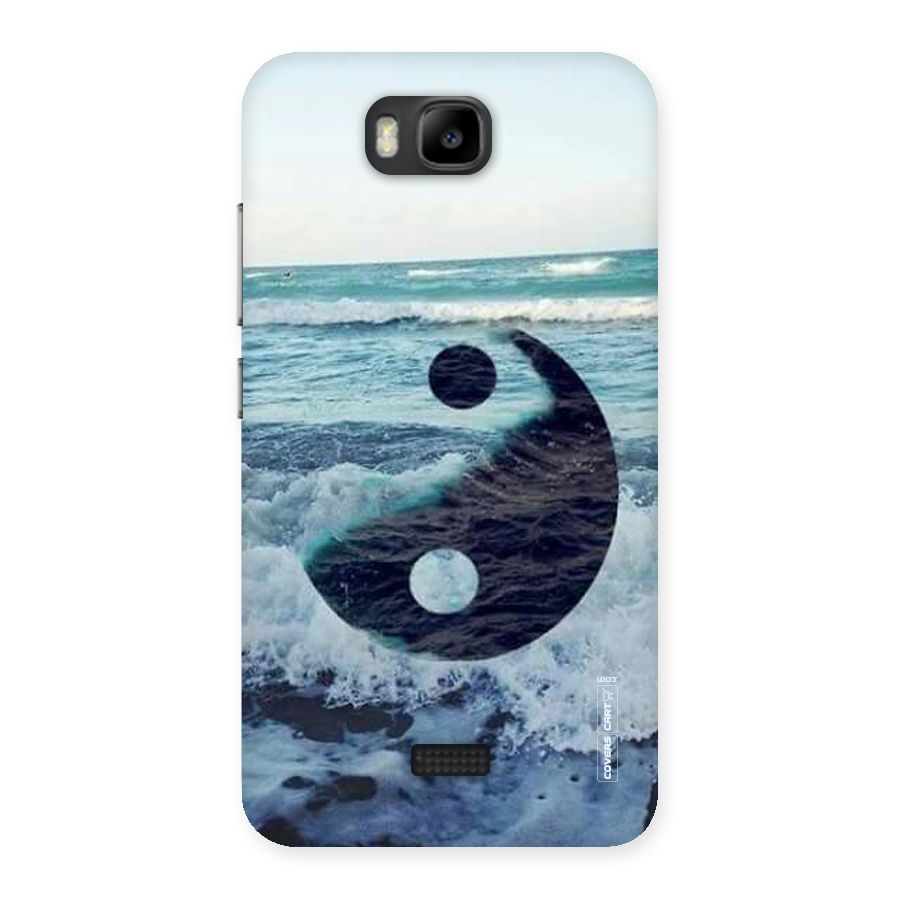 Oceanic Peace Design Back Case for Honor Bee