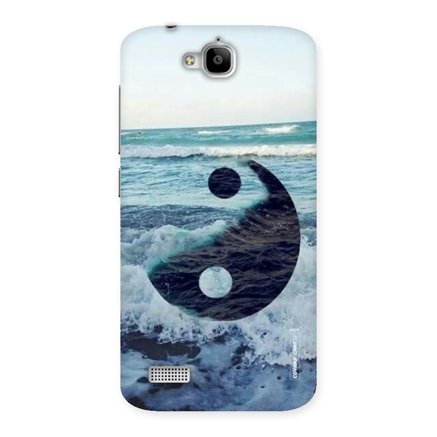 Oceanic Peace Design Back Case for Honor Holly