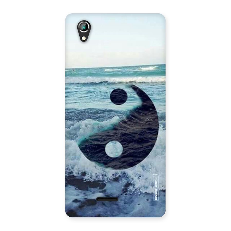 Oceanic Peace Design Back Case for Lava Iris 800