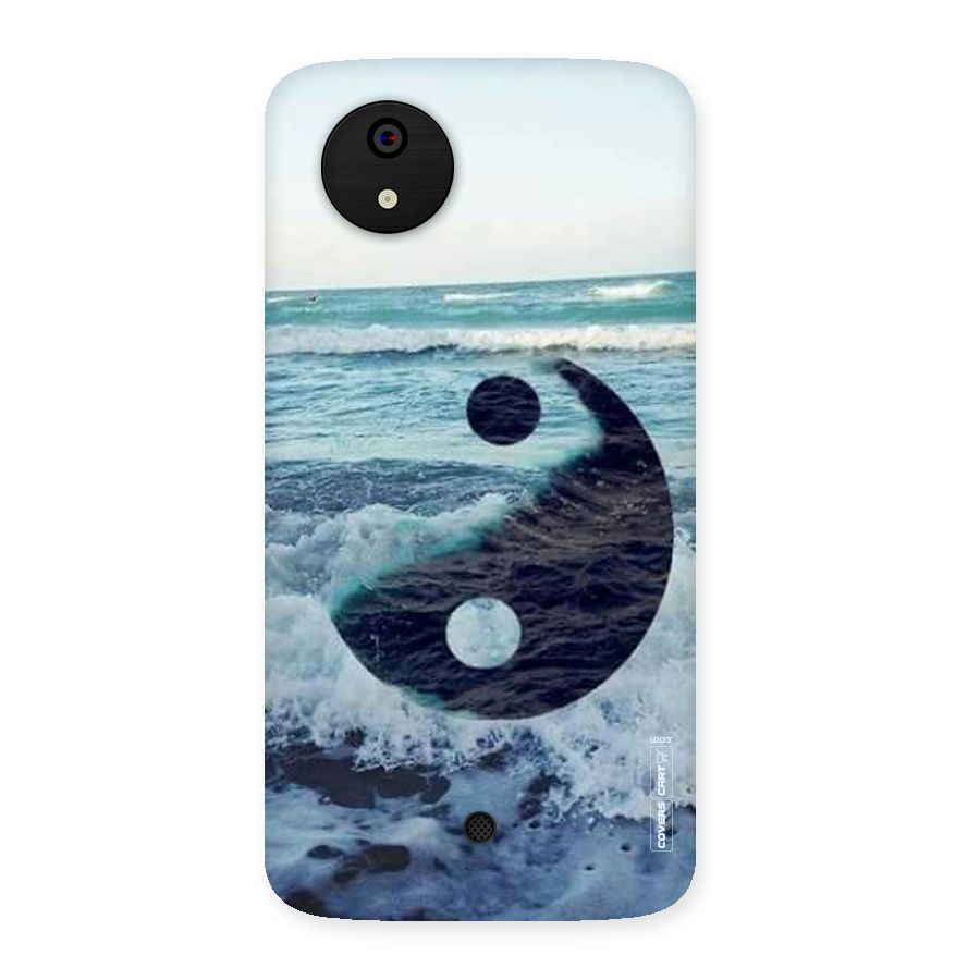 Oceanic Peace Design Back Case for Micromax Canvas A1