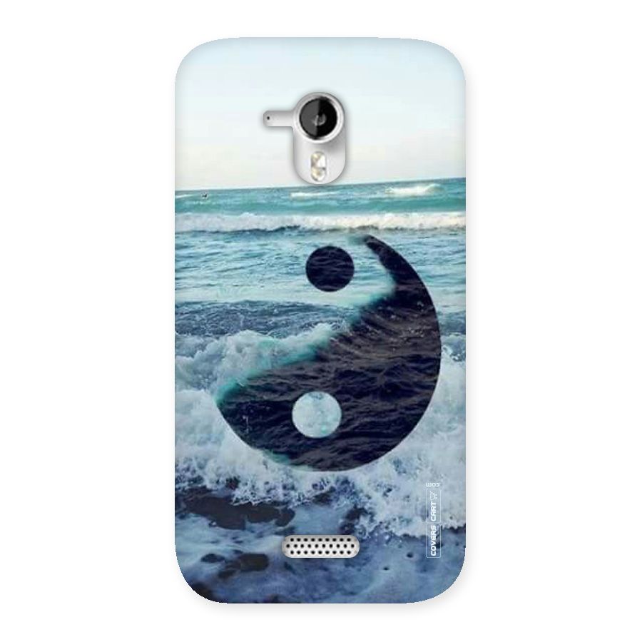 Oceanic Peace Design Back Case for Micromax Canvas HD A116
