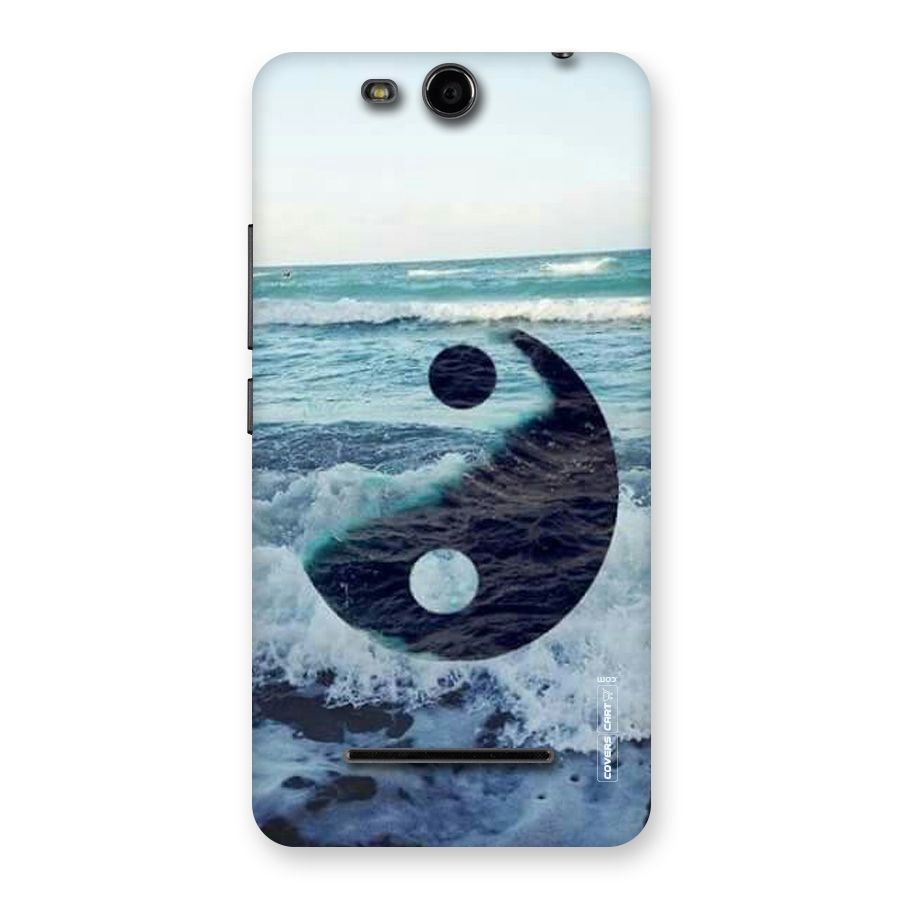 Oceanic Peace Design Back Case for Micromax Canvas Juice 3 Q392