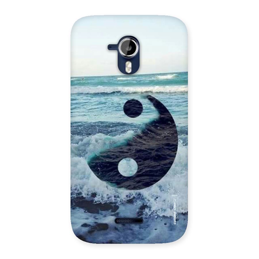 Oceanic Peace Design Back Case for Micromax Canvas Magnus A117