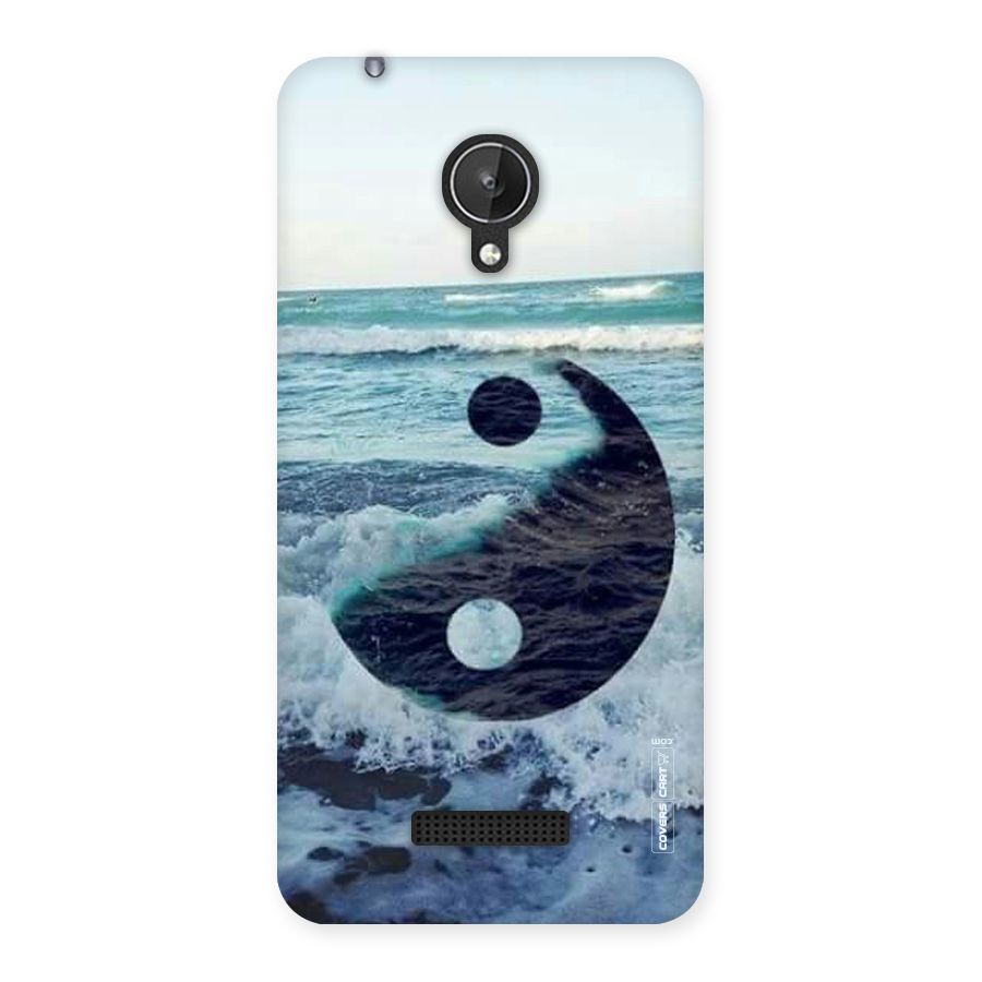 Oceanic Peace Design Back Case for Micromax Canvas Spark Q380