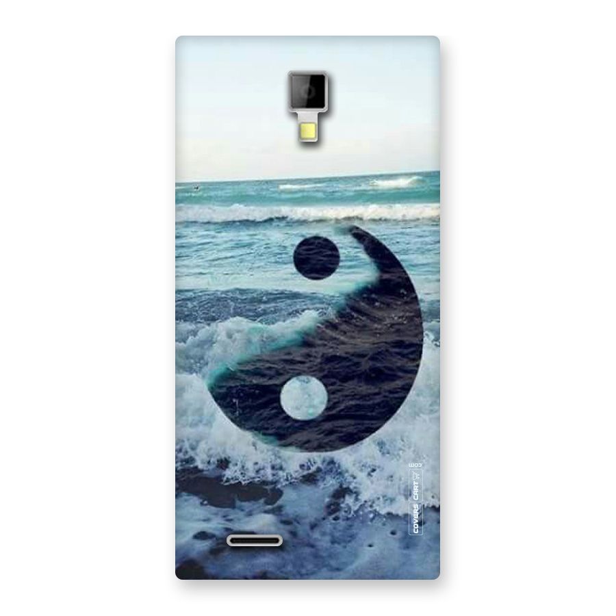 Oceanic Peace Design Back Case for Micromax Canvas Xpress A99