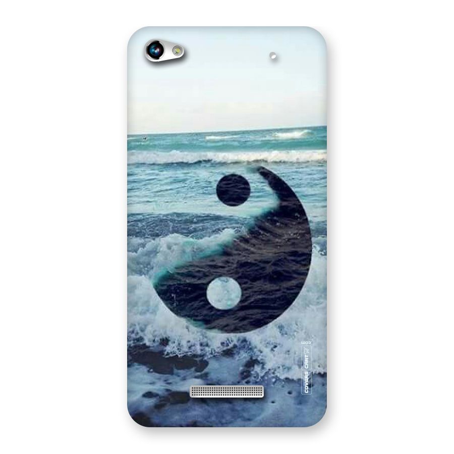 Oceanic Peace Design Back Case for Micromax Hue 2