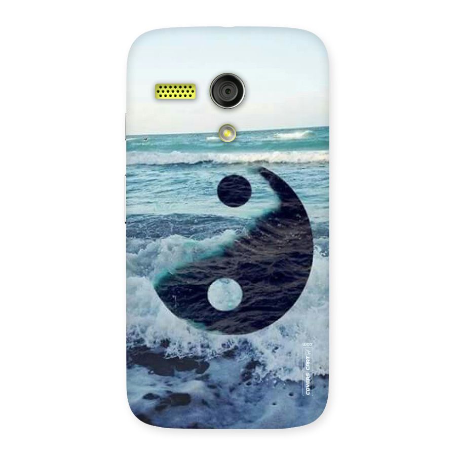 Oceanic Peace Design Back Case for Moto G