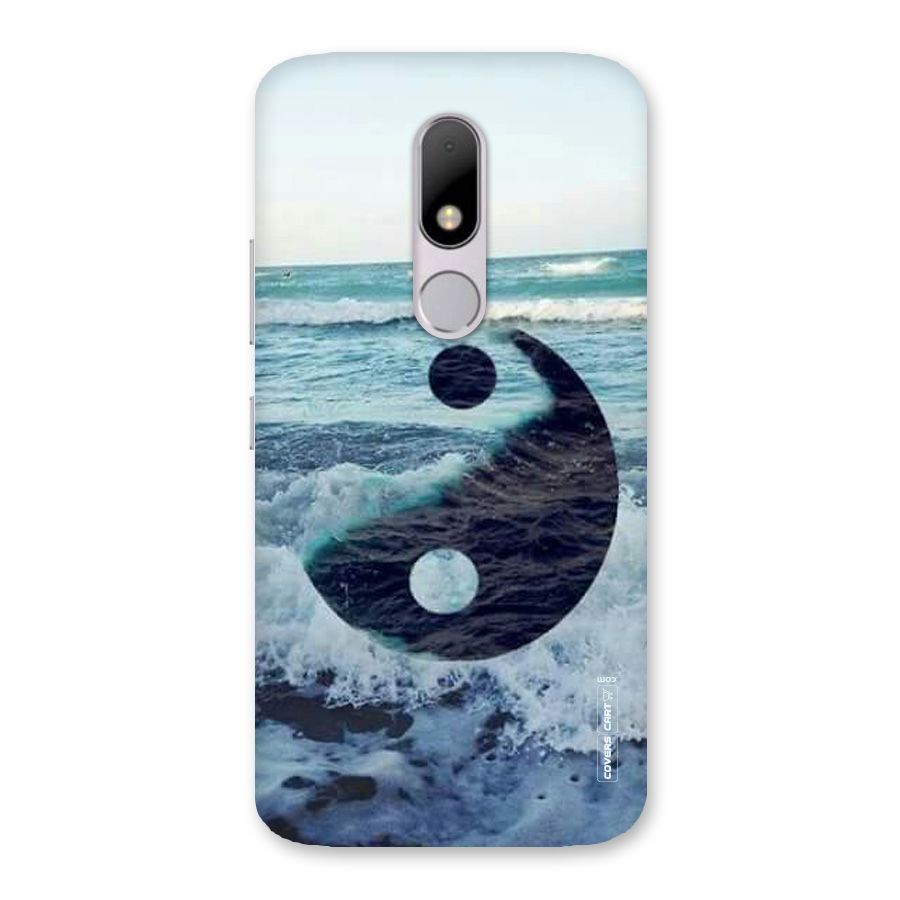 Oceanic Peace Design Back Case for Moto M