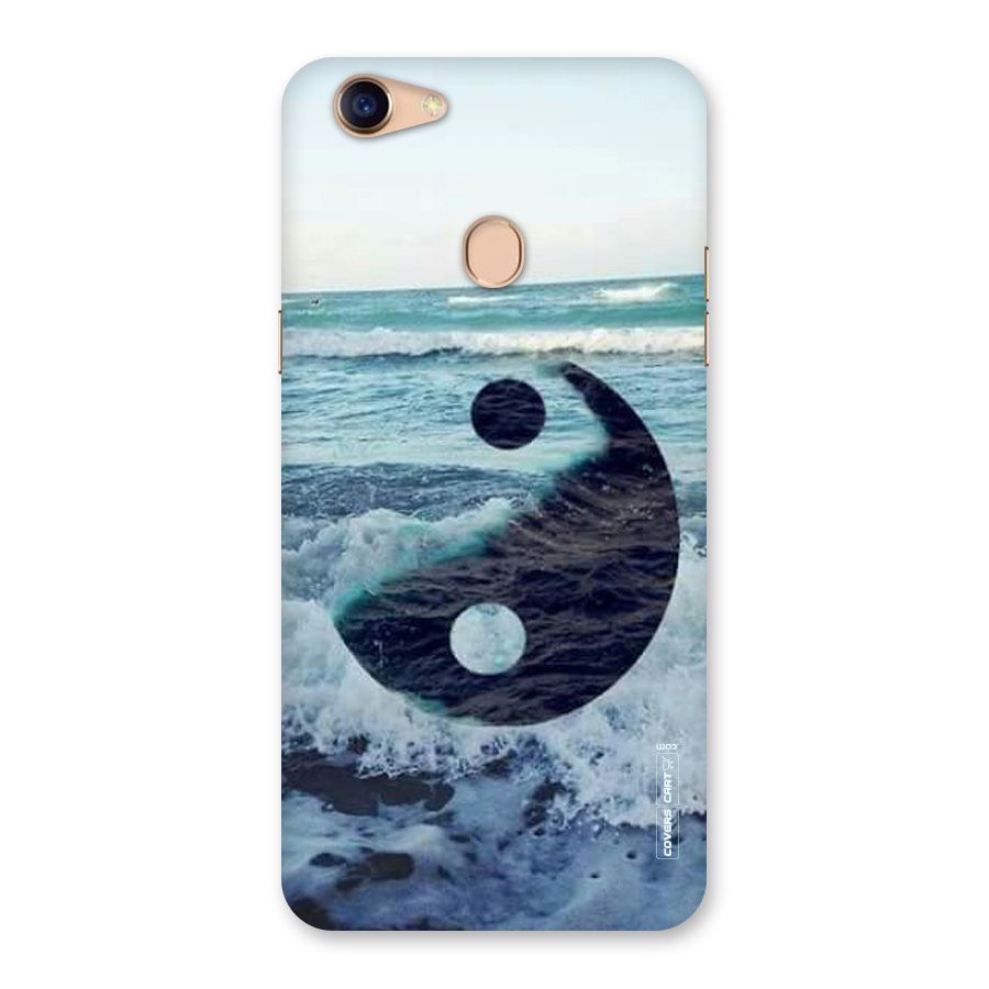 Oceanic Peace Design Back Case for Oppo F5