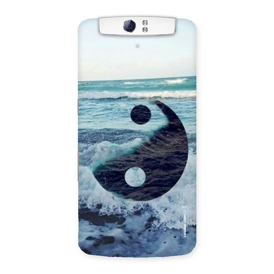Oceanic Peace Design Back Case for Oppo N1