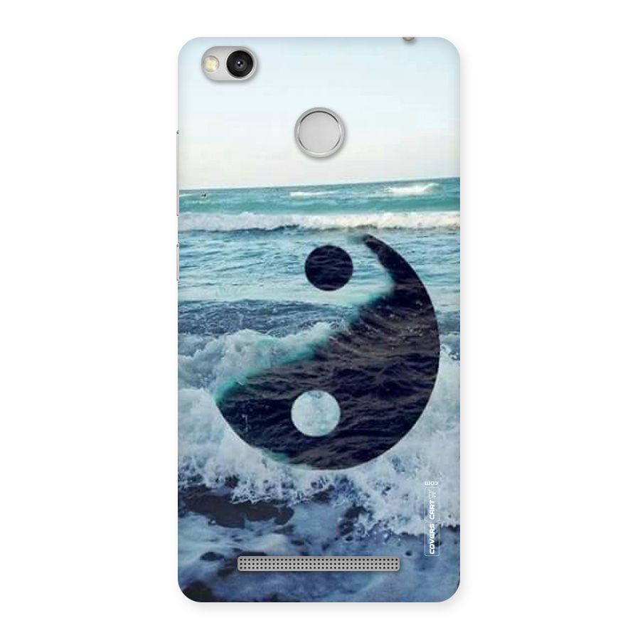 Oceanic Peace Design Back Case for Redmi 3S Prime
