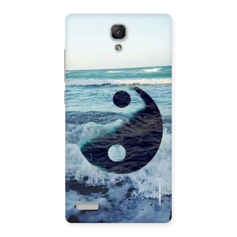 Oceanic Peace Design Back Case for Redmi Note