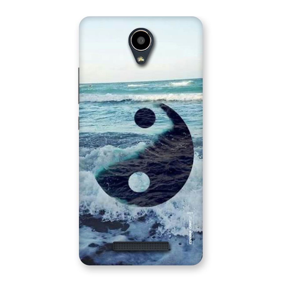 Oceanic Peace Design Back Case for Redmi Note 2