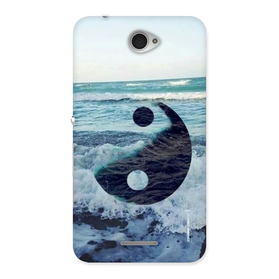 Oceanic Peace Design Back Case for Sony Xperia E4