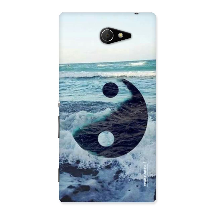 Oceanic Peace Design Back Case for Sony Xperia M2