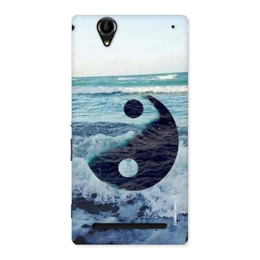 Oceanic Peace Design Back Case for Sony Xperia T2