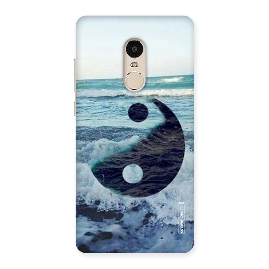 Oceanic Peace Design Back Case for Xiaomi Redmi Note 4