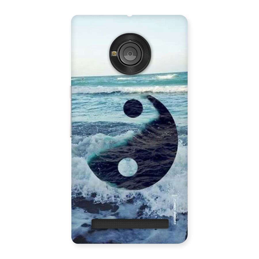 Oceanic Peace Design Back Case for Yu Yunique