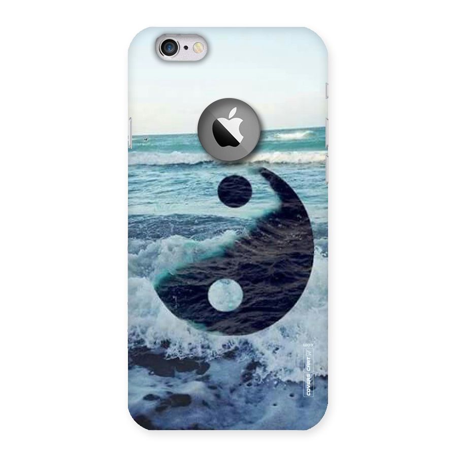 Oceanic Peace Design Back Case for iPhone 6 Logo Cut