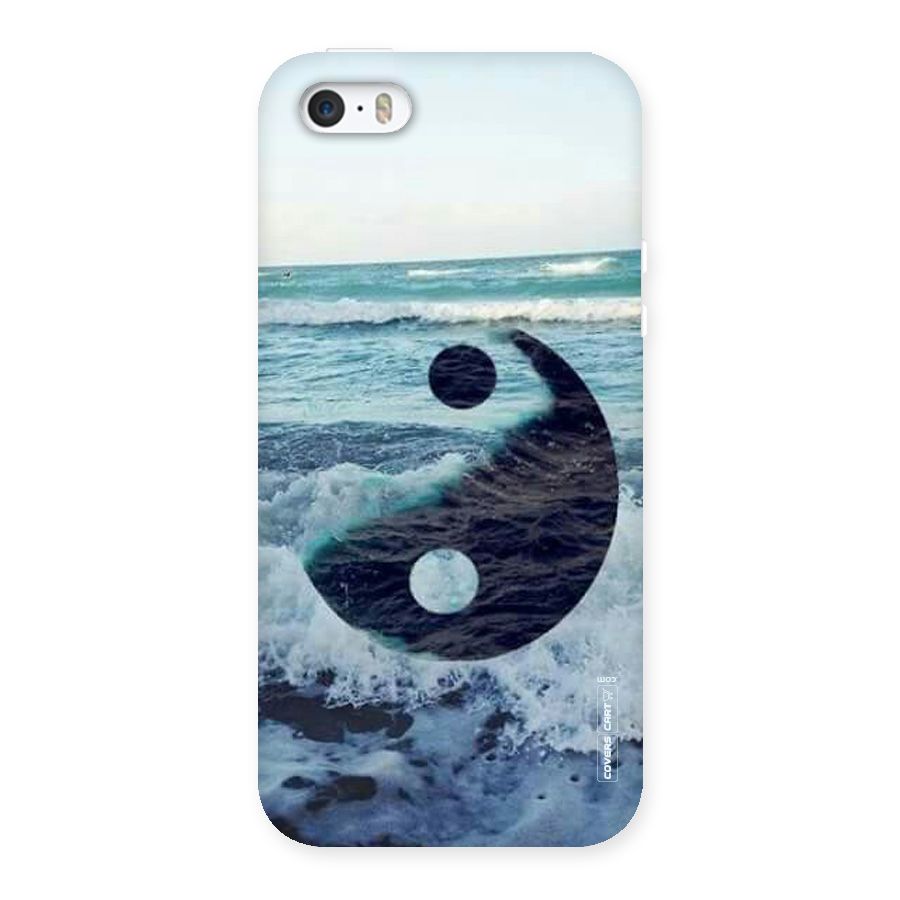 Oceanic Peace Design Back Case for iPhone SE