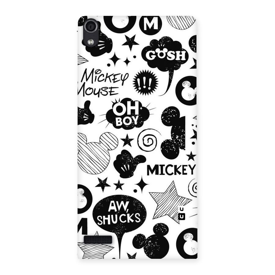 Oh Boy Design Back Case for Ascend P6