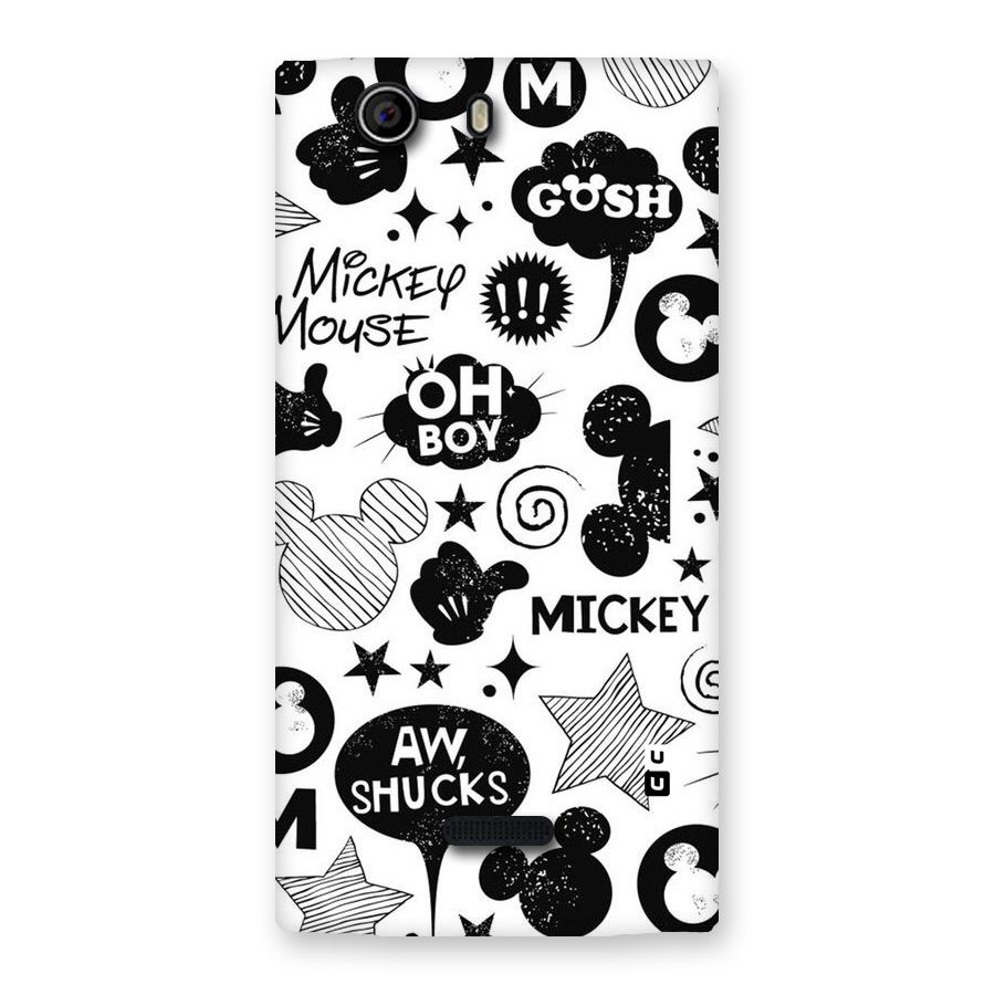 Oh Boy Design Back Case for Canvas Nitro 2 E311
