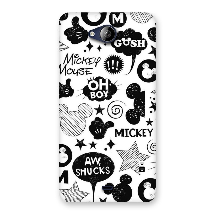 Oh Boy Design Back Case for Canvas Play Q355