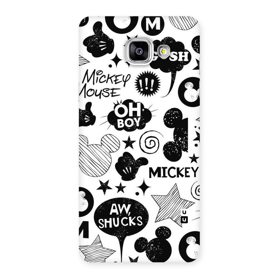 Oh Boy Design Back Case for Galaxy A5 2016