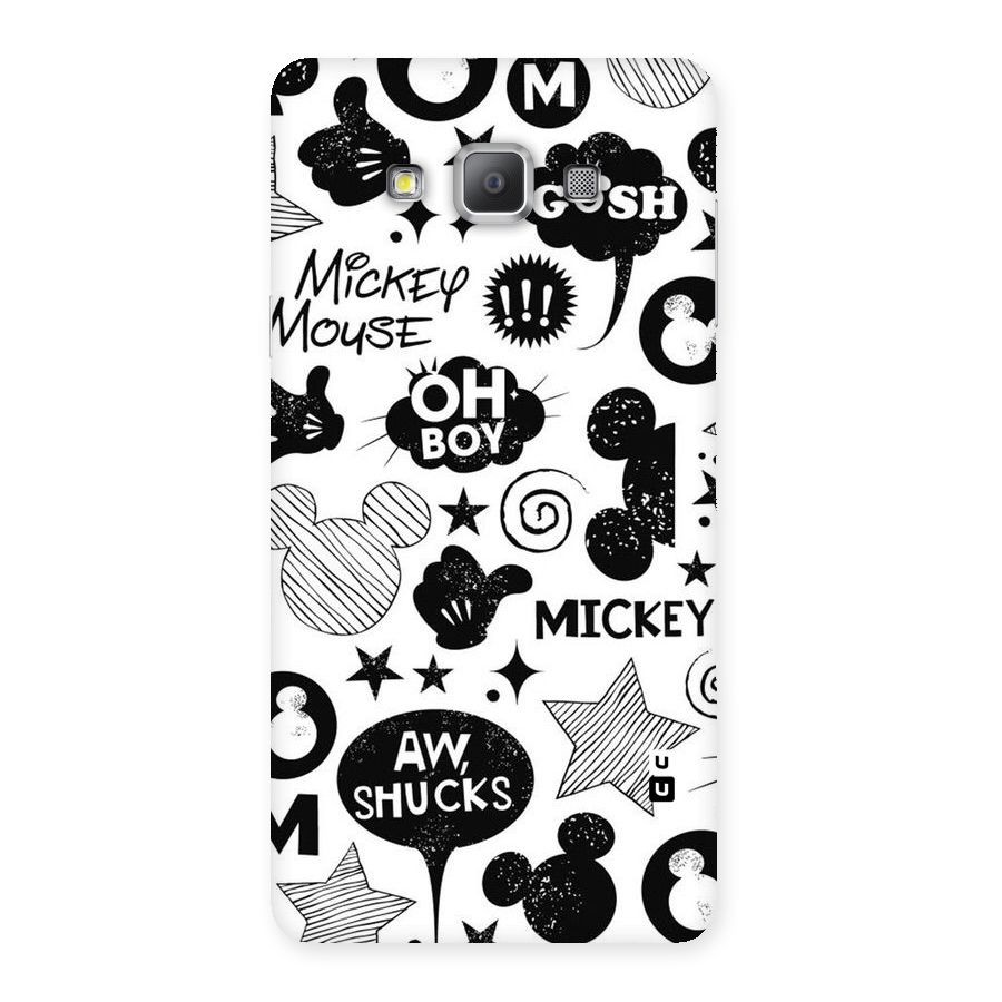 Oh Boy Design Back Case for Galaxy A7