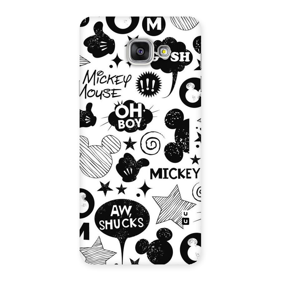 Oh Boy Design Back Case for Galaxy A7 2016