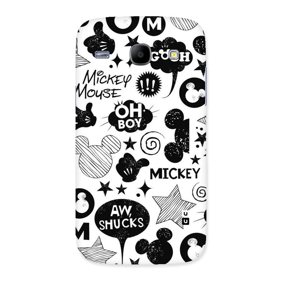 Oh Boy Design Back Case for Galaxy Core