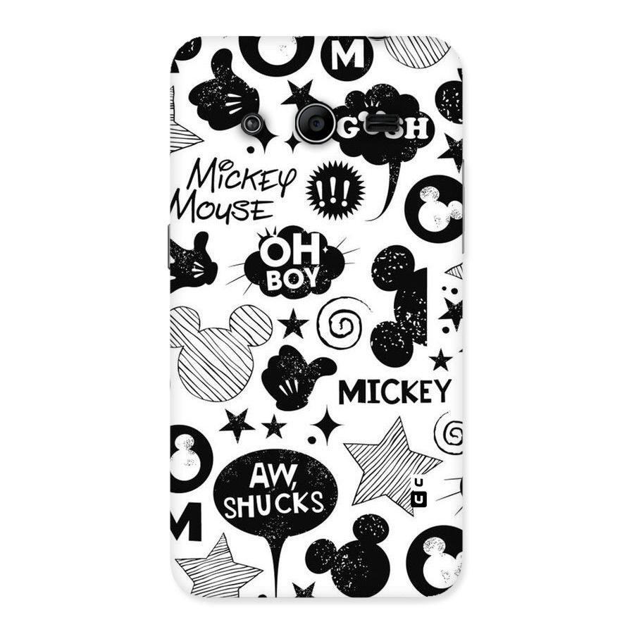 Oh Boy Design Back Case for Galaxy Core 2