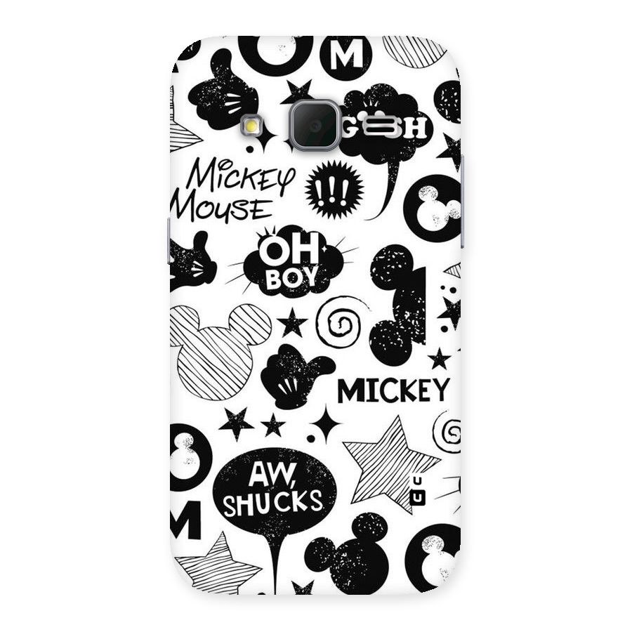 Oh Boy Design Back Case for Galaxy Core Prime