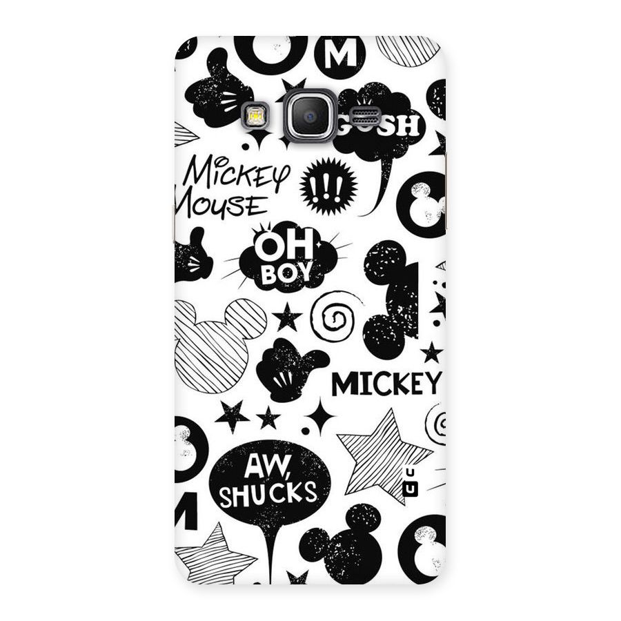 Oh Boy Design Back Case for Galaxy Grand Prime