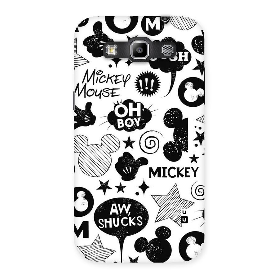 Oh Boy Design Back Case for Galaxy Grand Quattro