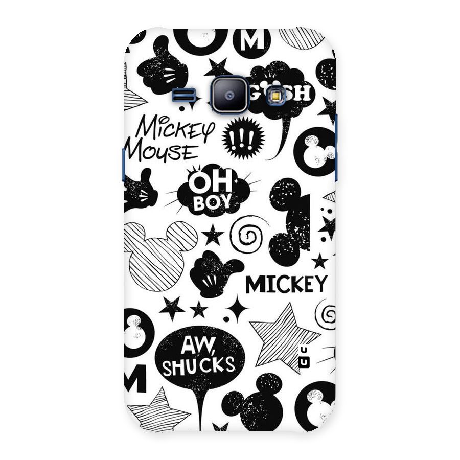 Oh Boy Design Back Case for Galaxy J1