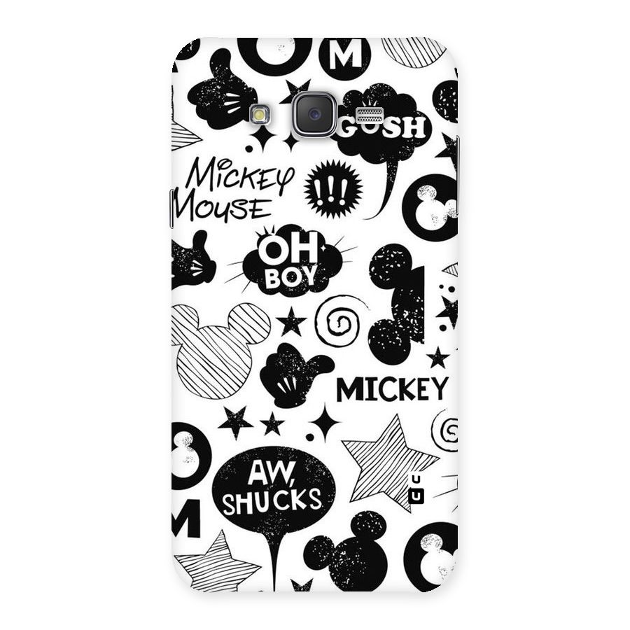 Oh Boy Design Back Case for Galaxy J7