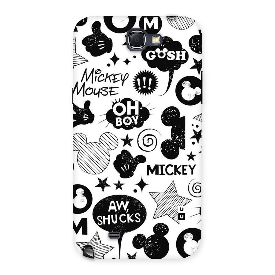 Oh Boy Design Back Case for Galaxy Note 2