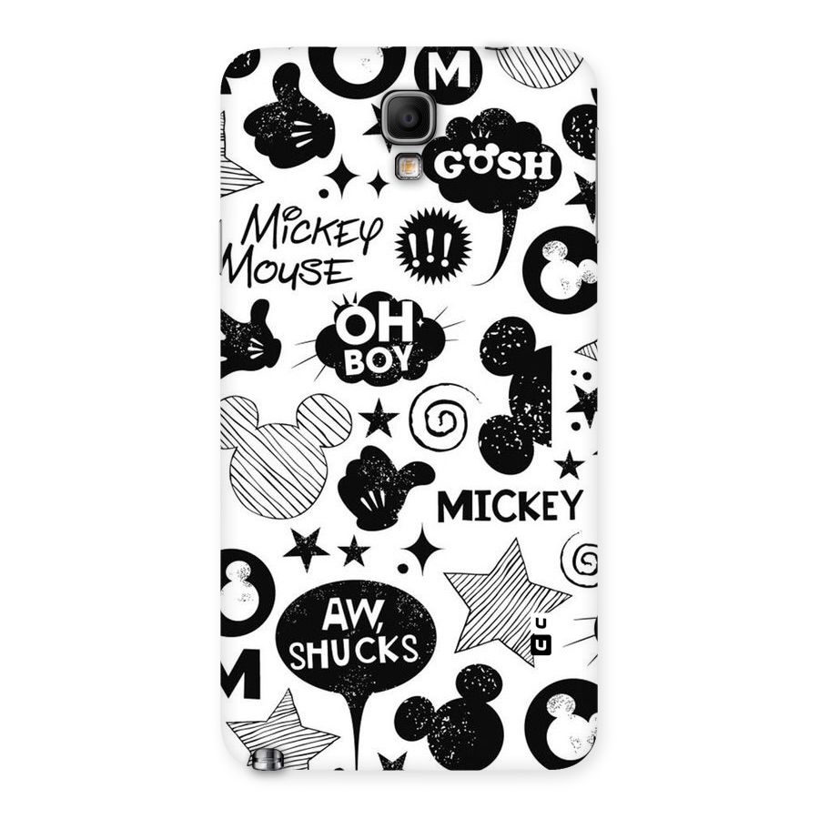 Oh Boy Design Back Case for Galaxy Note 3 Neo