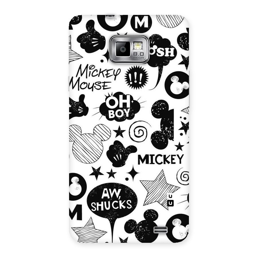 Oh Boy Design Back Case for Galaxy S2
