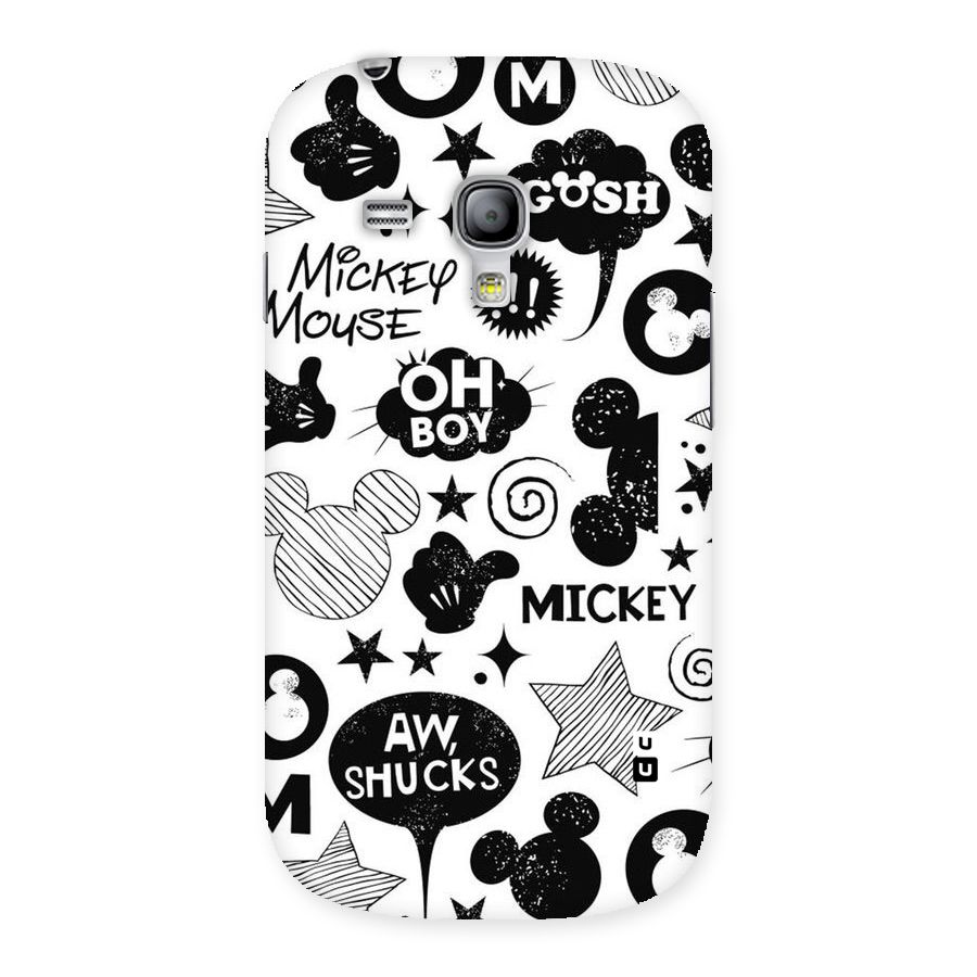 Oh Boy Design Back Case for Galaxy S3 Mini