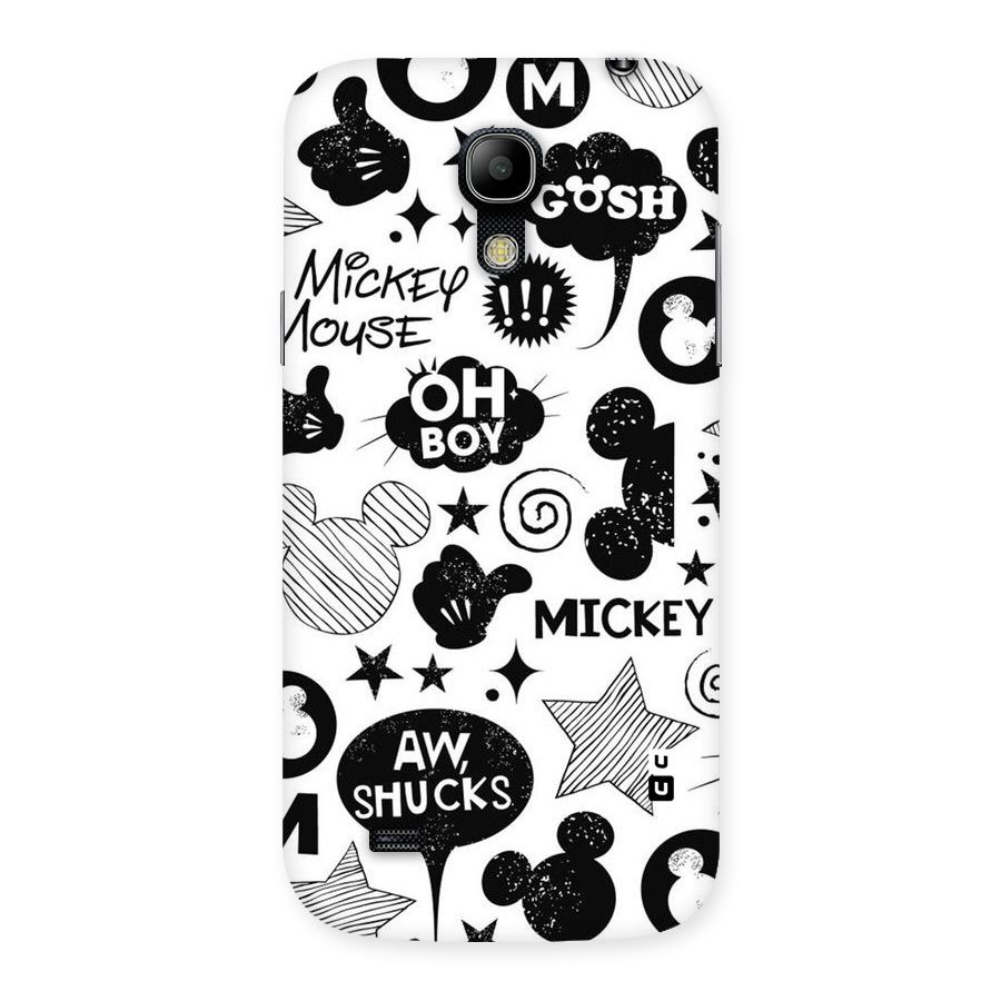 Oh Boy Design Back Case for Galaxy S4 Mini