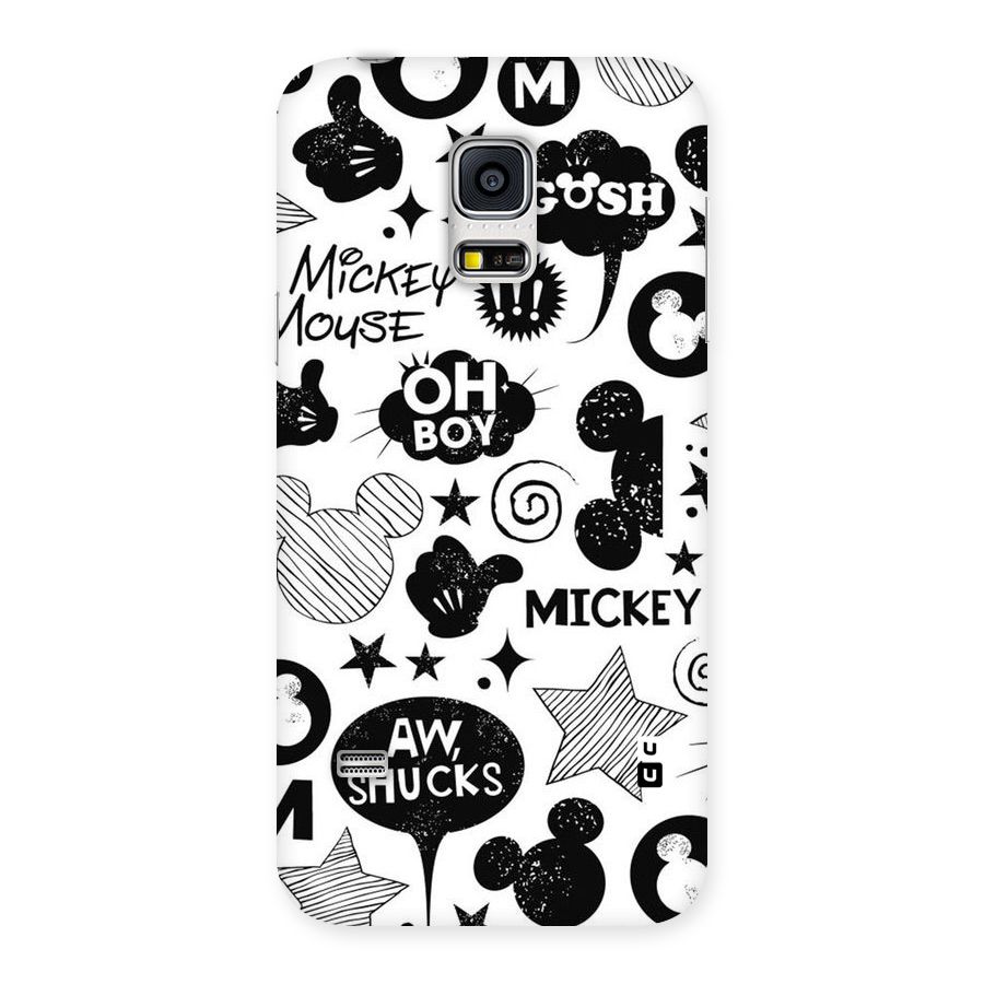 Oh Boy Design Back Case for Galaxy S5 Mini