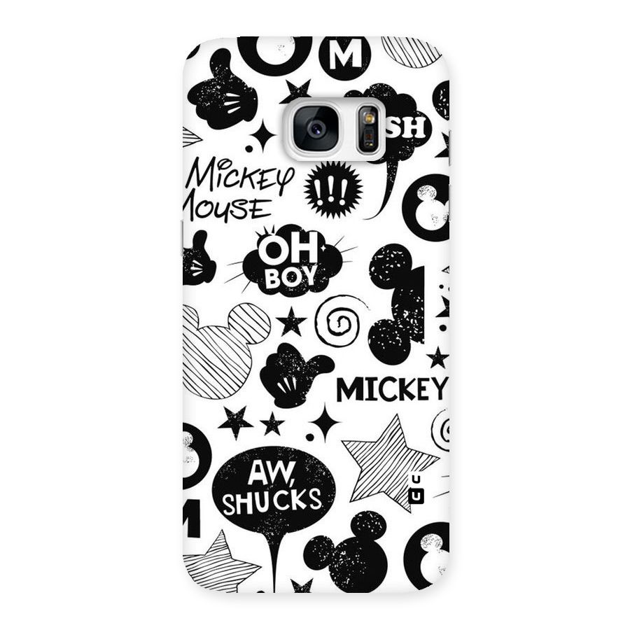 Oh Boy Design Back Case for Galaxy S7 Edge