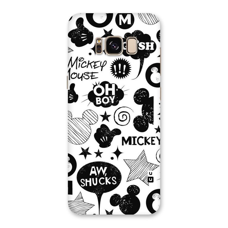 Oh Boy Design Back Case for Galaxy S8