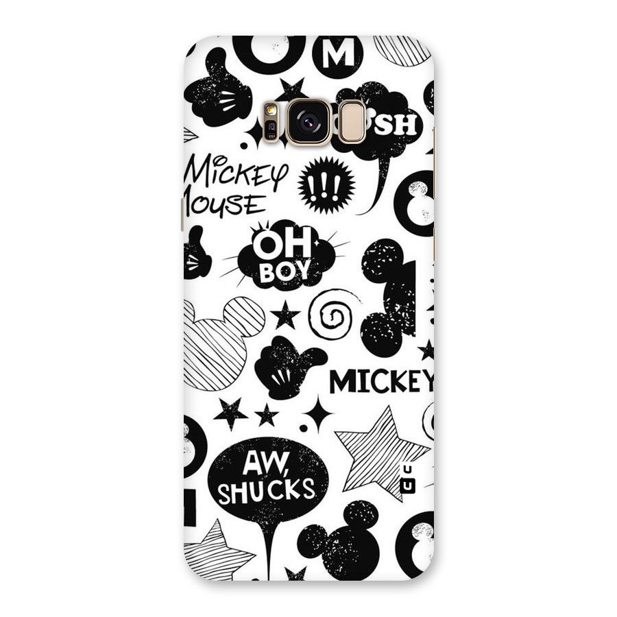 Oh Boy Design Back Case for Galaxy S8 Plus