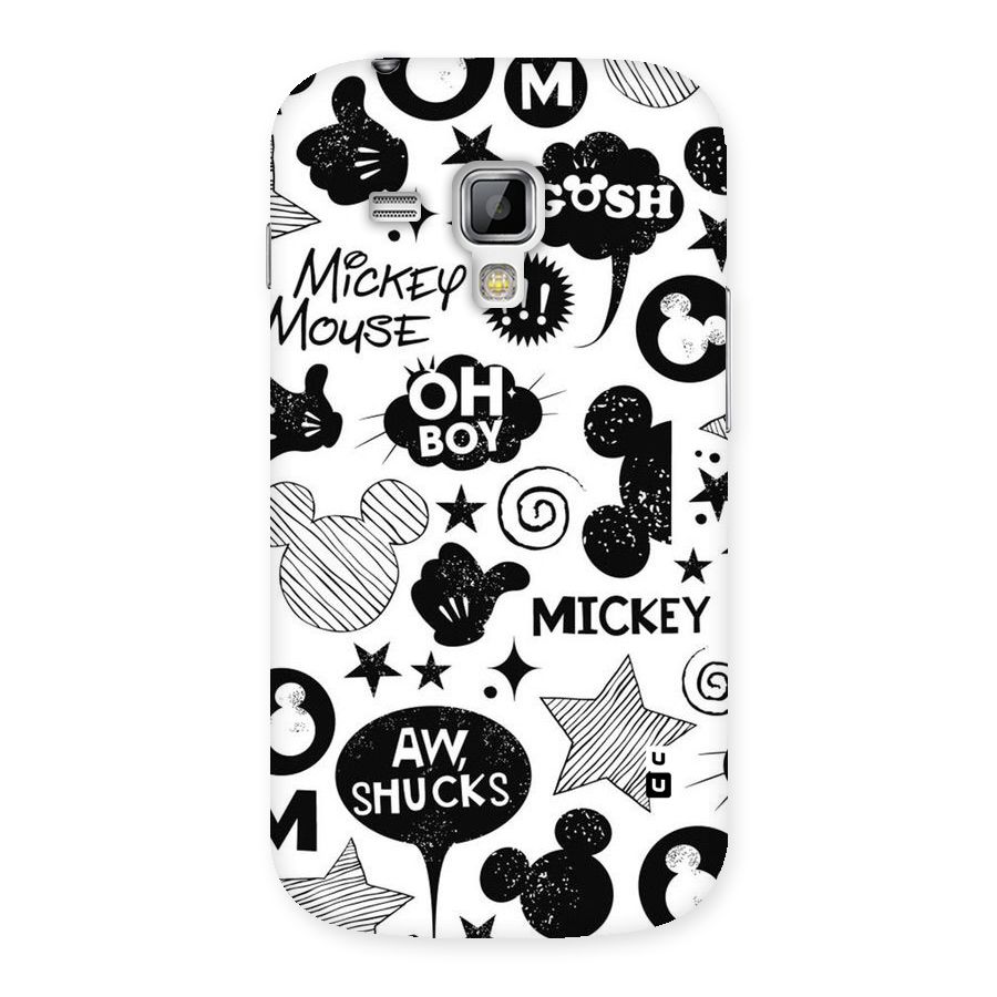 Oh Boy Design Back Case for Galaxy S Duos