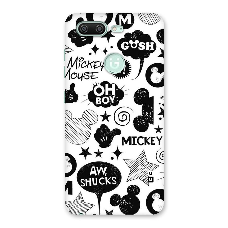 Oh Boy Design Back Case for Gionee S10
