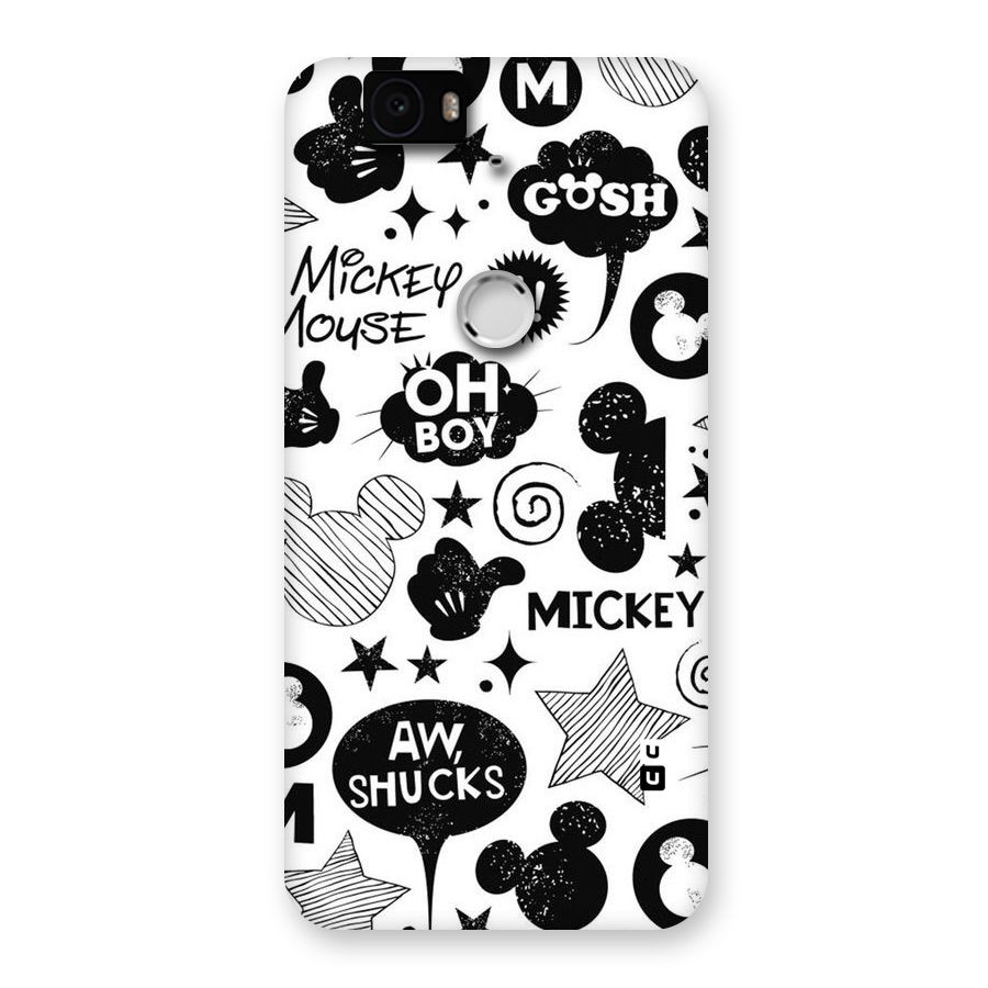 Oh Boy Design Back Case for Google Nexus-6P