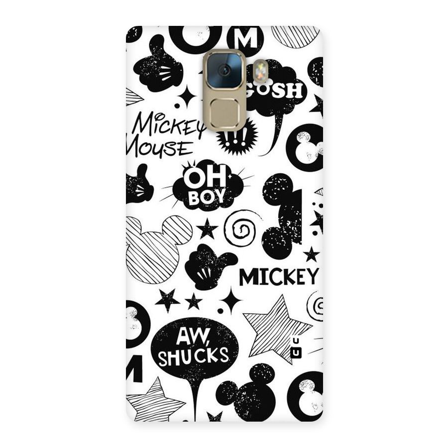 Oh Boy Design Back Case for Huawei Honor 7
